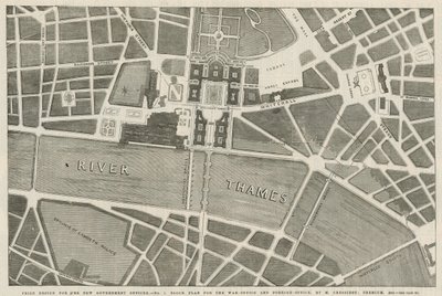 Prize design for the new Government offices by English School