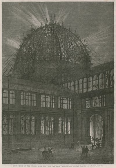 Night effect of the western dome by English School