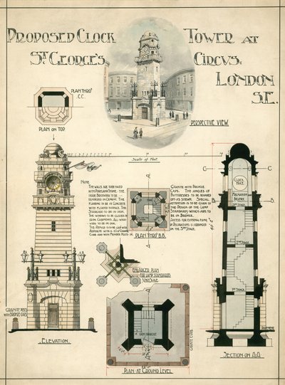 Proposed Clock Tower at St George