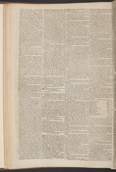 Public Advertiser, October 21 by English School