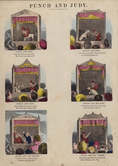 Punch and Judy Show by English School