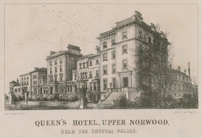 Queens Hotel, Upper Norwood, near the Crystal Palace by English School