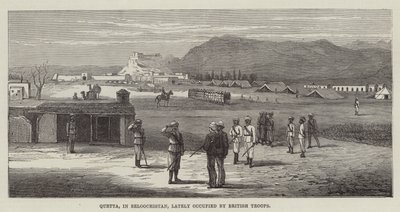 Quetta, in Beloochistan, Lately Occupied by British Troops by English School