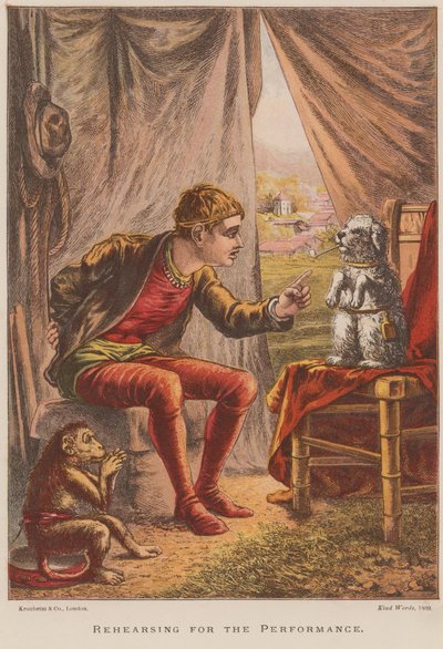 Rehearsing for the Performance by English School