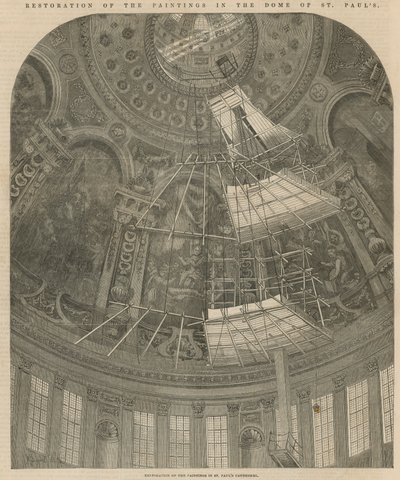 Restoration of the Paintings in the Dome of St Paul