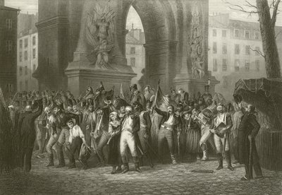 Return of the French Army from Moscow by English School