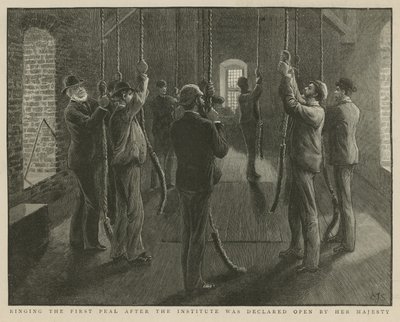 Ringing the First Peal After the Imperial Institute Was Declared Open by Her Majesty by English School