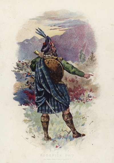 Roderick Dhu, from Sir Walter Scott