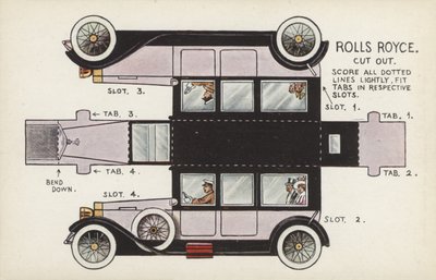Rolls Royce Cut Out by English School