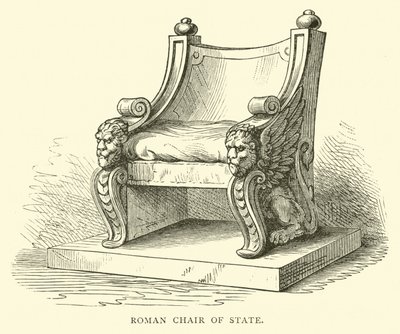 Roman Chair of State by English School