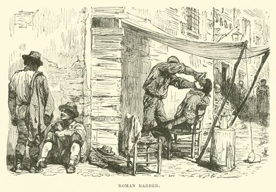 Roman Barber by English School