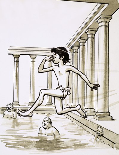 Roman baths by English School