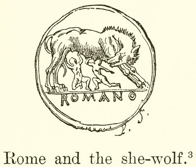 Rome and the She-Wolf by English School