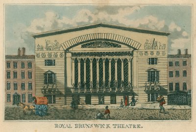 Royal Brunswick Theatre, London by English School