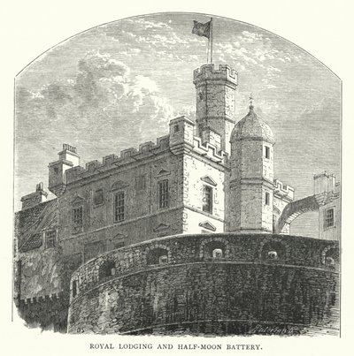 Royal Lodging and Half-Moon Battery by English School