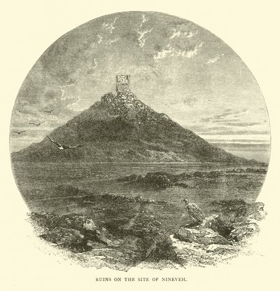 Ruins on the Site of Nineveh by English School