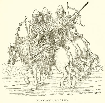 Russian Cavalry by English School