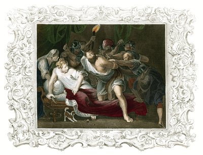 Samson and Delilah by English School