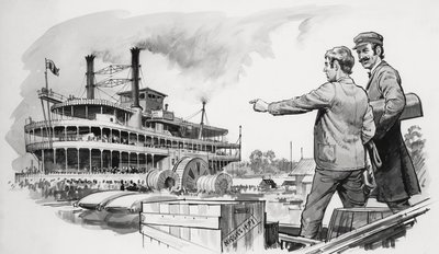 Samuel Langhorne Clemens, Mark Twain by English School
