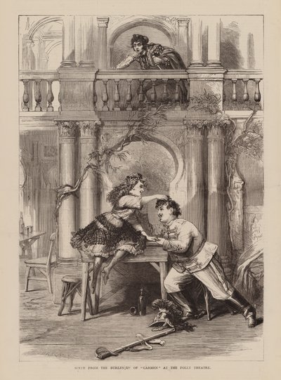 Scene from the Burlesque of 