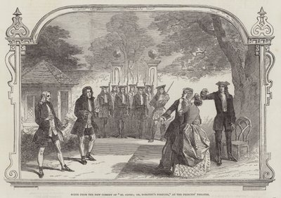 Scene from the New Comedy of 