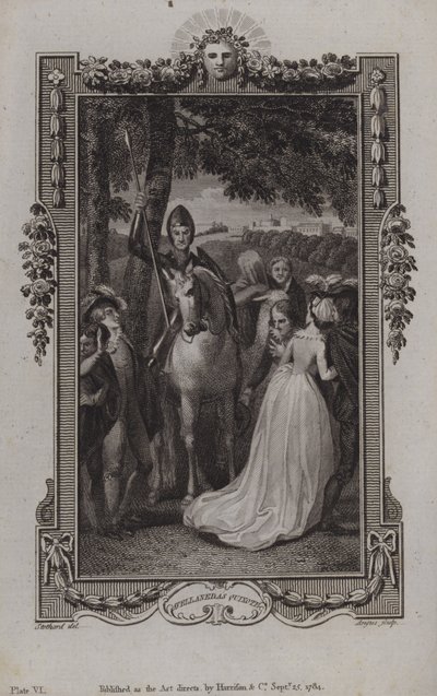 Scene from the Sequel to Don Quixote by English School