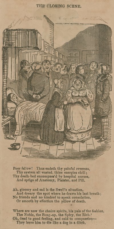 Scene in a Hospital by English School