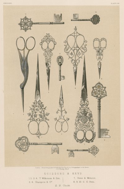 Scissors and Keys by English School