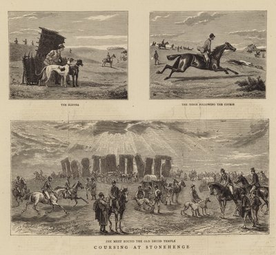 Series of Hunting Illustrations by English School