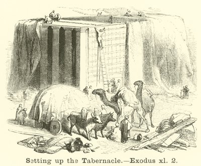 Setting Up the Tabernacle, Exodus 40:2 by English School