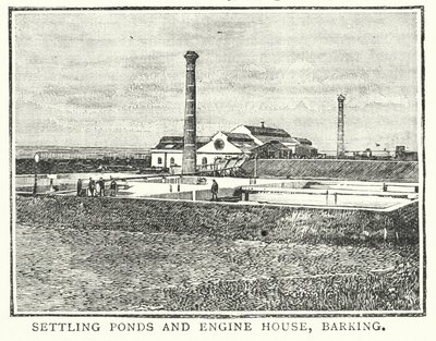 Settling Ponds and Engine House, Barking by English School