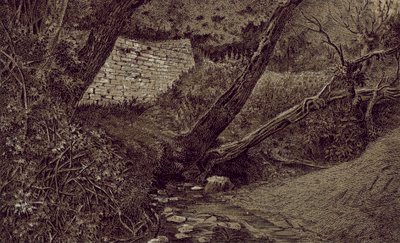 Seven Springs, the Source of the Thames by English School