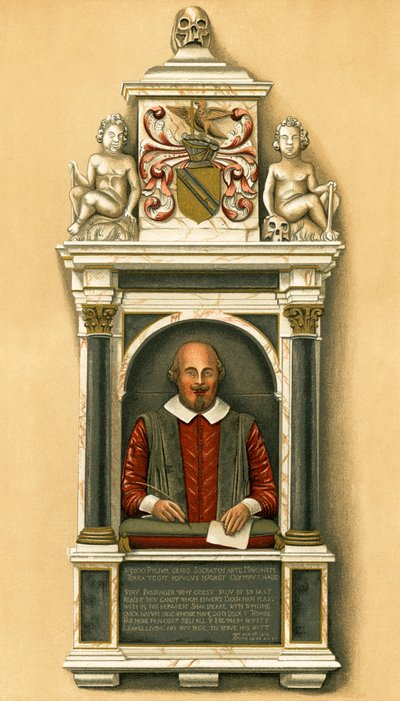 Shakespeare Bust by English School
