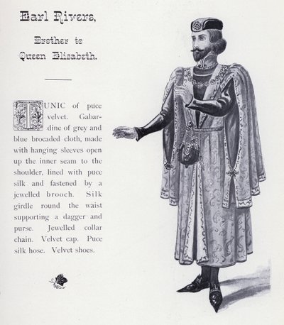 King Richard III: Earl Rivers, Brother to Queen Elizabeth by English School