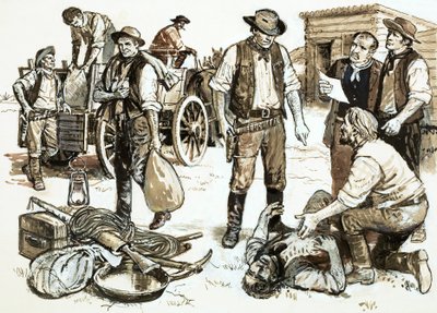 Sheriff Henry Plummer was responsible for wholesale robbery and violence by English School