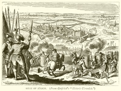 Siege of Julich by English School