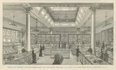 Silber and Flemings Sterling Silver Plate, Gold and Silver Jewellery, and Watch and Clock Departments by English School