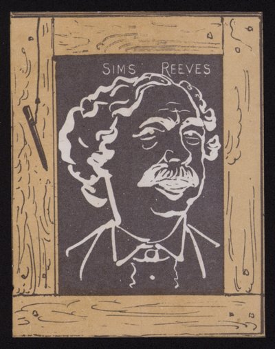 Sims Reeves, English Opera Singer by English School