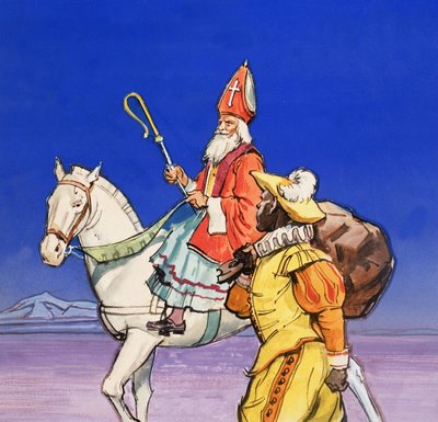 Sinter Klass - the Dutch Santa Claus by English School