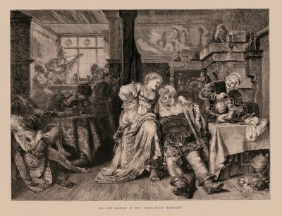 Sir John Falstaff at the "Boar