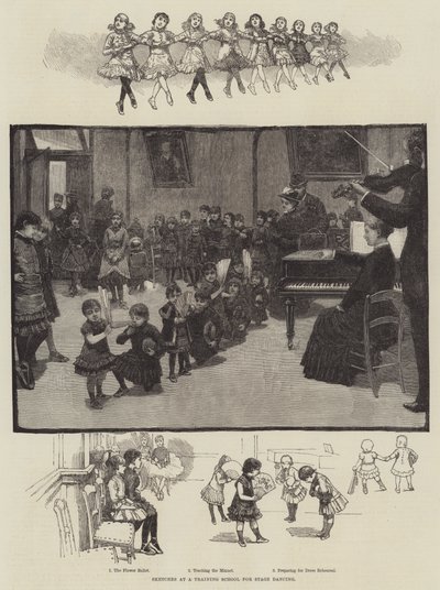 Sketches at a Training School for Stage Dancing by English School