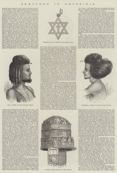 Sketches in Abyssinia by English School