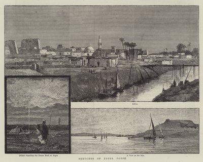 Sketches of Upper Egypt by English School