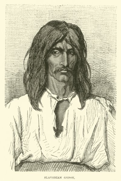 Slavonian Gypsy by English School