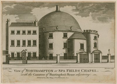 Spa Fields Chapel, Clerkenwell by English School