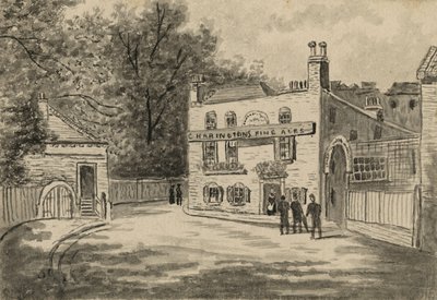 Spaniards Inn, Hampstead, London by English School