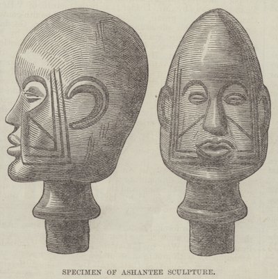 Specimen of Ashantee Sculpture by English School