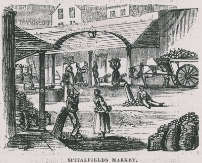 Spitalfields Market, London by English School