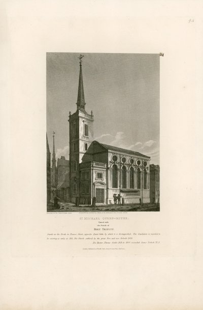 St Michael Queen-Hithe, United with the Parish of Holy Trinity by English School