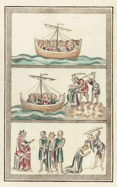 St Ursula with her virgin companions, St Ursula
